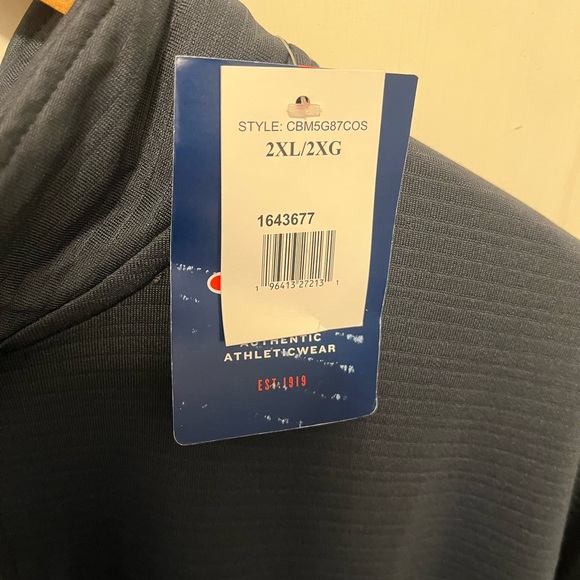 Champion NWT Standford Cardinal 1/4 Zip Long Sleeve Pullover Sz XXL - Picture 5 of 6